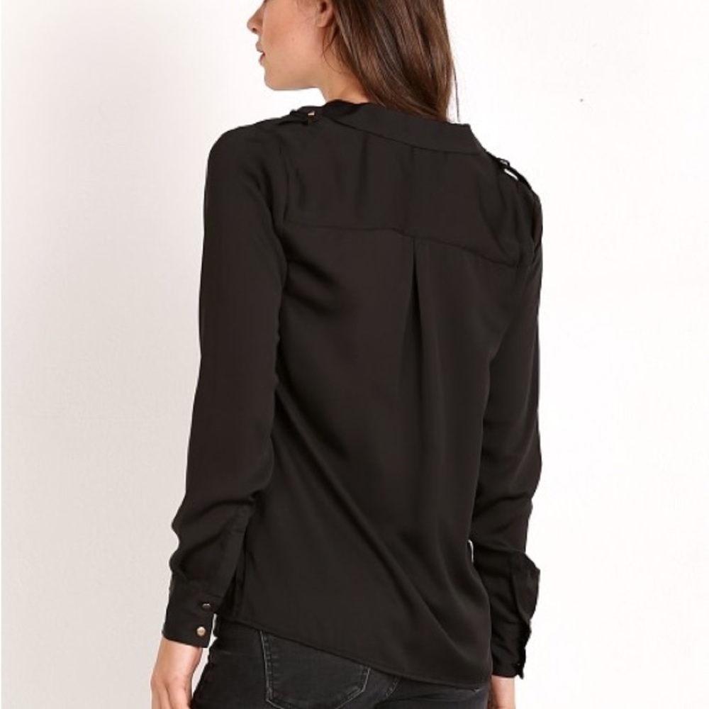 L'Academie The Military Blouse Black small - Picture 4 of 10
